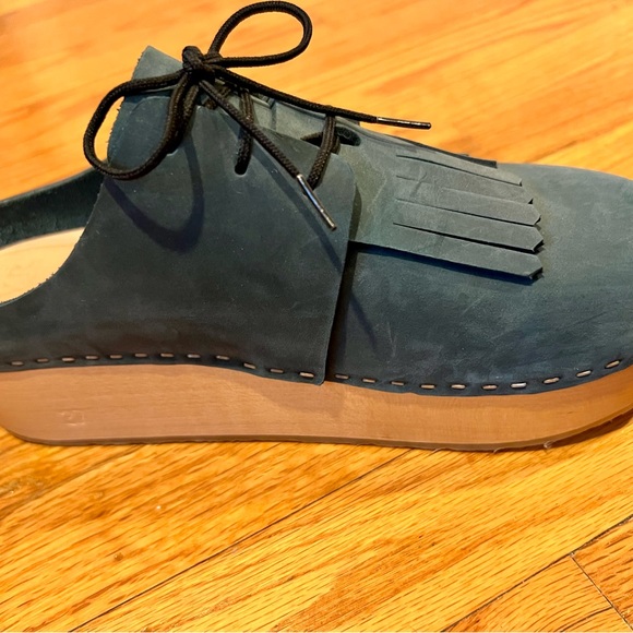 Bryr Zoe clogs teal - Picture 3 of 5